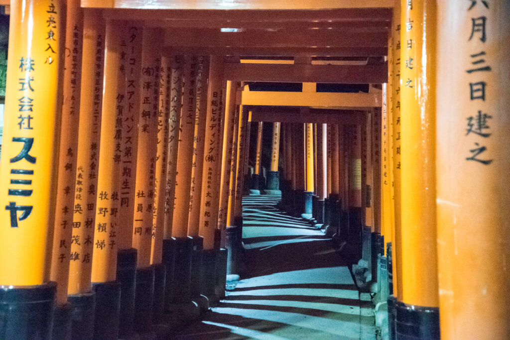 千本鳥居-夜-3