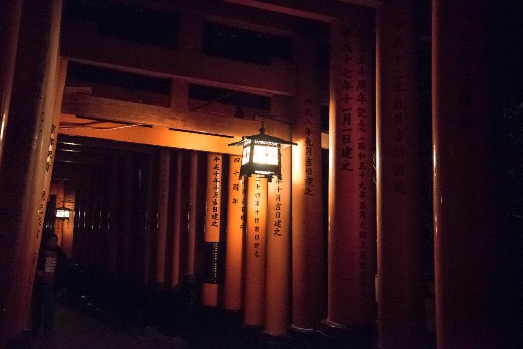 千本鳥居-夜-4